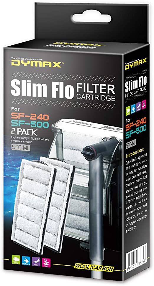 Dymax Slim Flo Filter Cartridge (2 Pack)