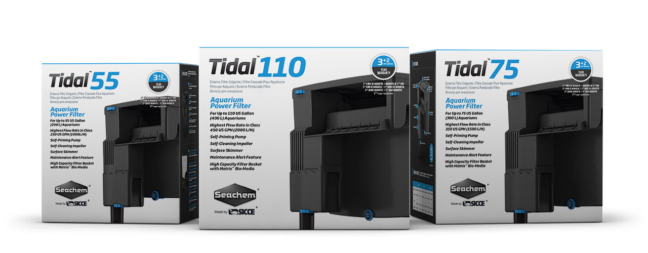 Seachem Tidal Power Filters (Lower 48 States ONLY)
